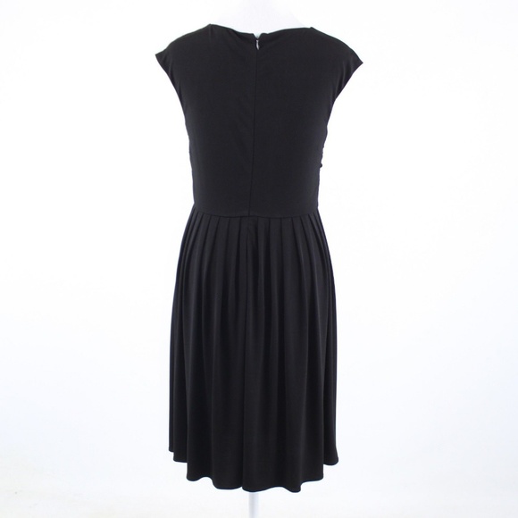 Calvin Klein black sleeveless empire waist dress 6 - Picture 7 of 8